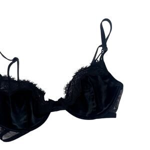 Victoria Secret black lace bra
